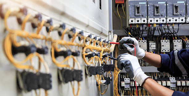 Professional Electrician technician working in South Eliot, ME